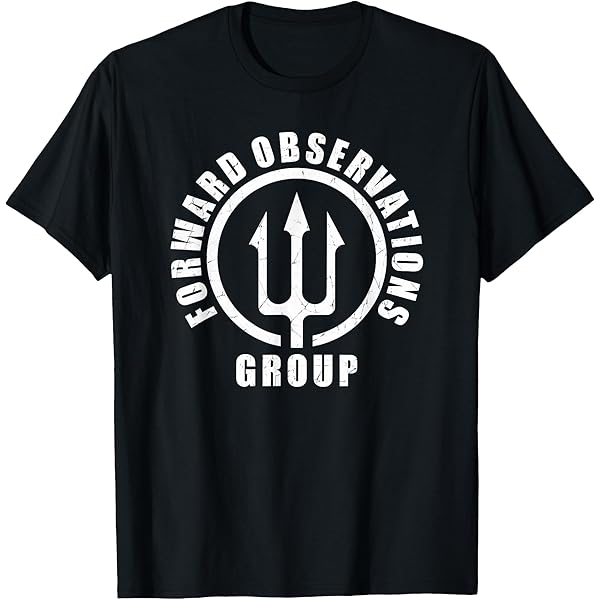 Forward Observations Group. Skeleton and Sword FOG T-Shirt